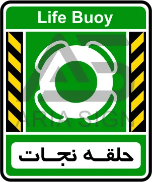 تابلوی حلقه نجات
