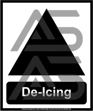 تابلوی De-icing