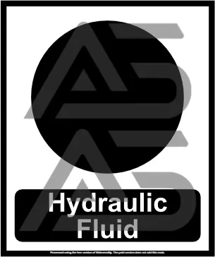تابلوی Hydraulic Fluid