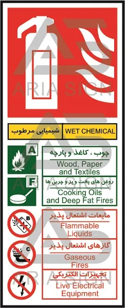 تابلوی‌ شیمیایی مرطوب